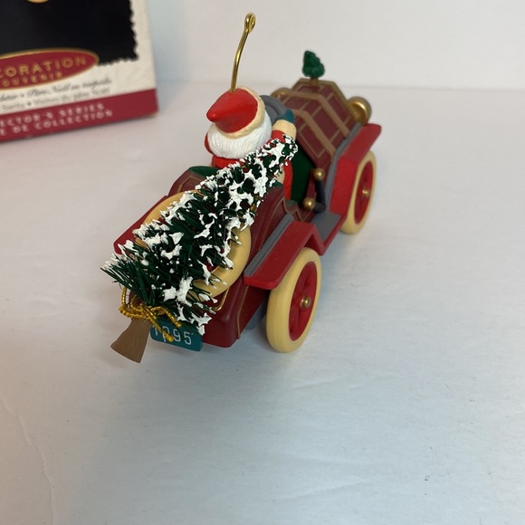 Hallmark Keepsake Ornament Santa’s Roadster Vintage 1995 - Picture 6 of 11